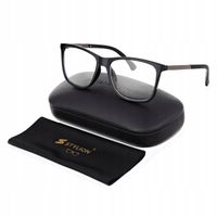 Męskie Okulary Zerówki do KOMPUTERA TV Smartfona BLUE LIGHT - UV POLARZONE