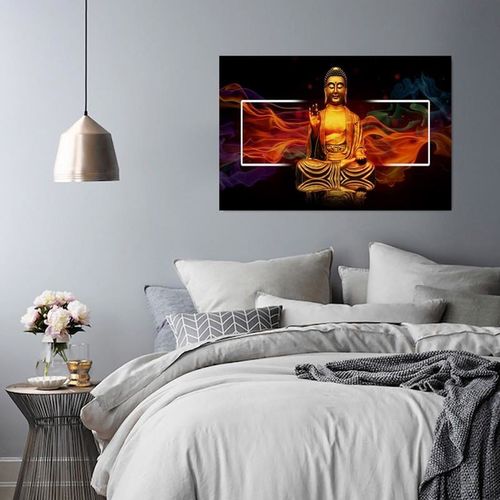 Obraz na płótnie - Canvas, Złoty Budda 2 40x30 na Arena.pl