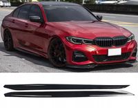 BMW G20 G21 M PAKIET CZARNY POŁYSK DOKŁADKI BOCZNE LISTWY PROGÓW MP STYLE