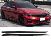 BMW G20 G21 M PAKIET CZARNY POŁYSK DOKŁADKI BOCZNE LISTWY PROGÓW MP STYLE