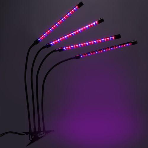 lampa led do wzrostu roślin 80 diod timer 25 w uprawa roślin do domu na Arena.pl