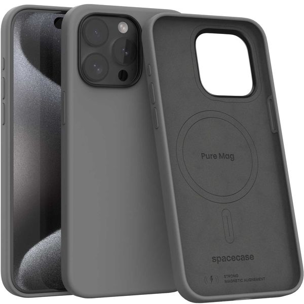 Spacecase Pure Mag Iphone 15 Pro Max Gray zdjęcie 5