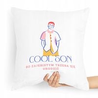 Poduszka Prezent Dla Syna Syneczek Cool Son Z Nadrukiem Ze Zdjęciem