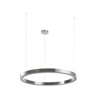 Lampa wisząca CIRCLE 100 LED nikiel szczotkowany 100 cm