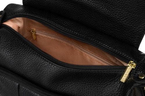 Torebka Rovicky ze skóry ekologicznej z klapką na klips magnetyczny damska na Arena.pl