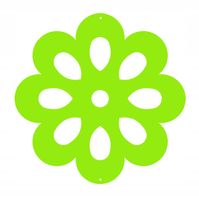 K1 Zawieszka KWIAT wiosna dekor ozdoba ażurowa zie