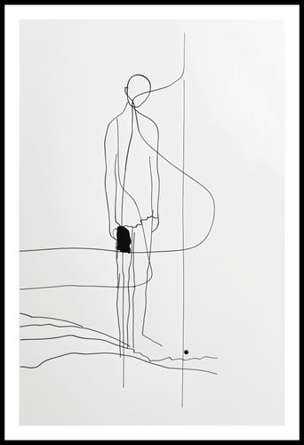 Plakat 56,6x86,4cm Samotna Wędrówka na Arena.pl