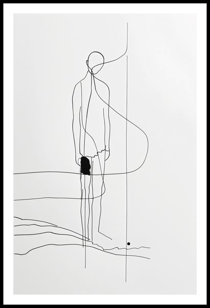 Plakat 56,6x86,4cm Samotna Wędrówka zdjęcie 3