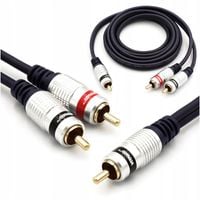 KABEL 1x RCA 2x RCA CINCH 3m DO SUBWOOFERA VITALCO SUBWOOFER