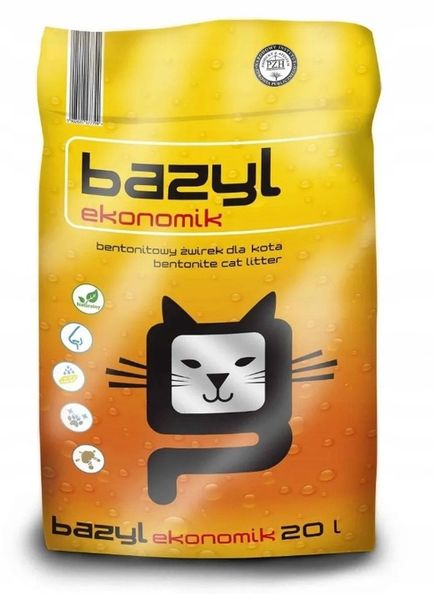 BAZYL EKONOMIK 20L - ŻWIREK DLA KOTA zdjęcie 8