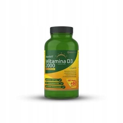 XENIVIT WITAMINA D 2000 240 kapsułek XENICO PHARMA na Arena.pl
