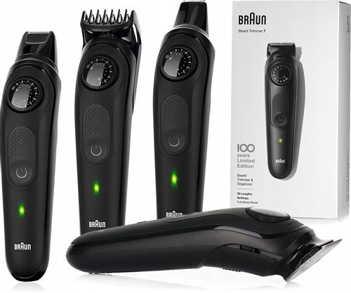 MASZYNKA DO WŁOSÓW ZAROSTU BRODY BRAUN SERIES 7 FULL MetalBlade - LIMITPACK na Arena.pl