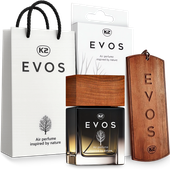 ZESTAW UPOMINKOWY K2 EVOS VIKING ZAPACH DO SAMOCHODU PERFUMY TORBA PREZENT