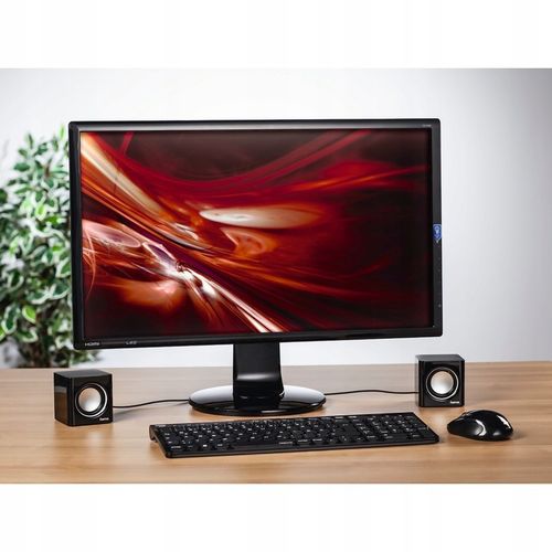 Hama GŁOŚNIKI KOMPUTEROWE do laptopa, PC stereo na Arena.pl