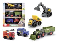 ND01_246997 Dickie City zestaw 6 pojazdow 374-201