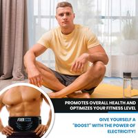 ABFLEX AB ELEKTROSTYMULATOR MIĘŚNI BRZUCHA PAS WYSZCZUPLAJĄCY