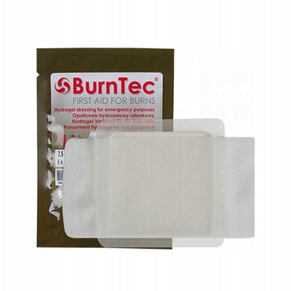Opatrunek hydrożelowy BurnTec sterylny 10x10cm x4 zdjęcie 4