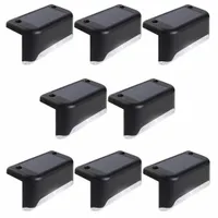 LAMPKI SOLARNE LAMPY OGRODOWE LED NA TARAS SCHODY SCHODOWE ZESTAW 8 SZTUK