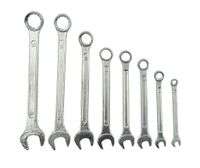 KLUCZE PLASKO-OCZKOWE 6-19mm 8szt.