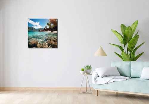 Obraz 60x60cm Odosobniony Raj na Arena.pl
