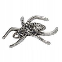 Zawieszka PAJĄK 25x28mm platyna 1szt