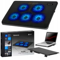 Podstawka Podkładka CHŁODZĄCA POD LAPTOPA 12 - 16'' Metalowa 2xUSB Mocna