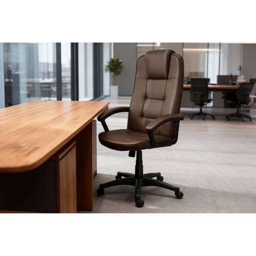 Fotel biurowy obrotowy Sofotel ciemny brąz na Arena.pl