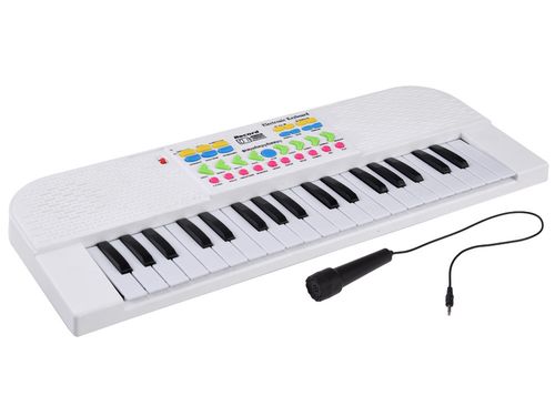 ZABAWKOWEY MINI KEYBOARD  DLA DZIECI  MIKROFON na Arena.pl