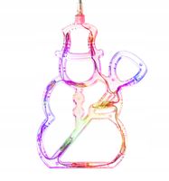 Ozdoba Świąteczna Bałwanek LED na okno 20cm 10led