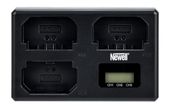 Ładowarka trójkanałowa Newell TT-USB-C do akumulatorów NP-FZ100 do Son