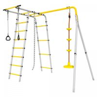 Plac zabaw Leśna Polanka | Drabinki Lina Talerz-huśtawka 100 kg