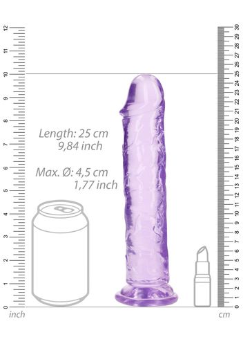 Straight Realistic Dildo With Suction Cup - 9'' / 23 na Arena.pl