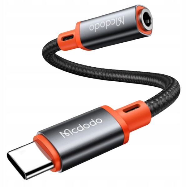 PRZEJŚCIÓWKA ADAPTER USB C MINI JACK Z DAC MCDODO zdjęcie 8