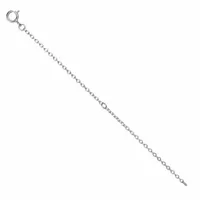 Przedłużka do łańcuszka bransoletki Srebrna 10 cm