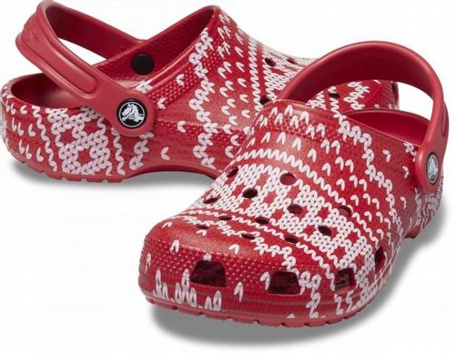 Dziecięce Buty Klapki Chodaki Crocs Classic Hilday Sweater Clog 24-25 na Arena.pl