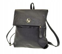 Laura Biaggi – plecak z kieszonką czarny R253