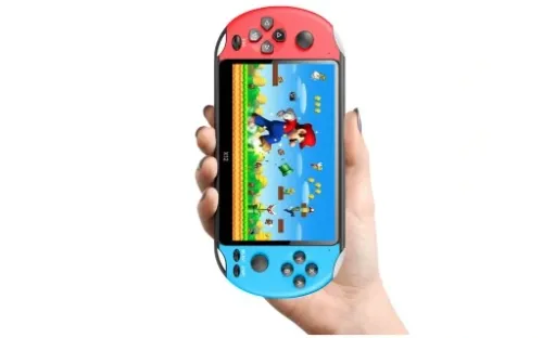 Konsola Przenośna do gier BEZPRZEWODOWA Polskie MENU 5000 GIER Retro x12 na Arena.pl