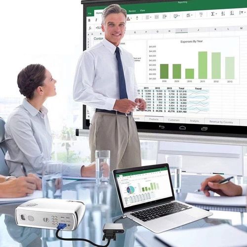 KONWERTER USB 3.0 do HDMI + VGA ADAPTER KARTA GRAFICZNA HUB PRZEJŚCIÓWKA na Arena.pl