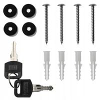 SKRZYNKA NA LISTY POCZTOWA NA OGRODZENIE GAZETNIK ANTRACYT STAL NIERDZEWNA