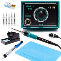 STACJA LUTOWNICZA YIHUA 936 DUŻY ZESTAW NA PREZENT