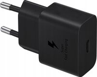 Ładowarka sieciowa USB typ C 25 W Czarna Super Fast Charging