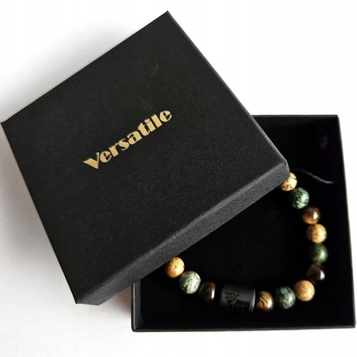 Bransoletka męska, znak zodiaku BARAN, REGULOWANA 17-24cm, Versatile na Arena.pl