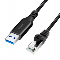 LogiLink CU0401 kabel adapter USB 3.0 A do RJ45 Cat6 1,5 m