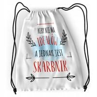 Plecak Dla Skarbnika Sportowy Szkolny Worek Torba Z Nadrukiem Ze Zdjęciem