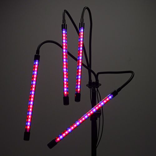 Lampa do Uprawy Wzrostu Roślin Panel LED Oświetlenie Statyw Timer Pilot na Arena.pl