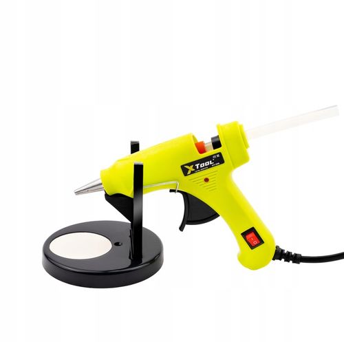 PISTOLET DO KLEJU NA GORĄCO DO KLEJENIA KLEJARKA KLEJ 20x WKŁADY 7mm na Arena.pl