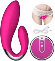 WIBRATOR DLA PAR Z PILOTEM SEX MASAŻER MASTURBATOR MASAŻER ŁECHTACZKI