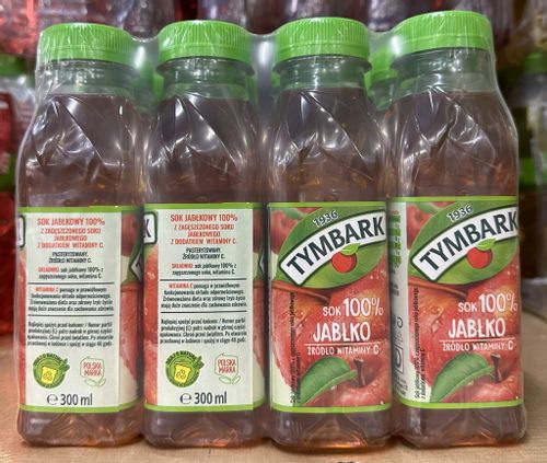 Tymbark napój jabłko 300ml - karton na Arena.pl