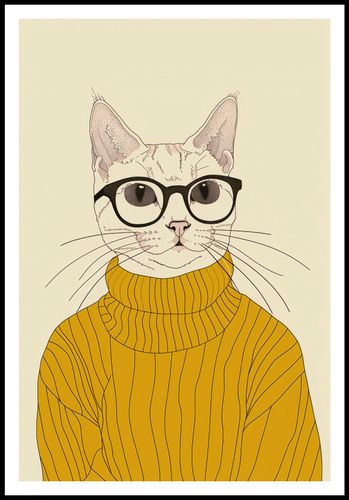 Plakat 68x101cm Intelektualista na Arena.pl