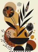 Plakat 20,5x28,4cm Ogrody Geometryczne